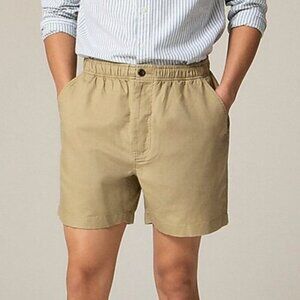 J. Crew 5.5'' Pier short in cotton-linen blend Size XXL